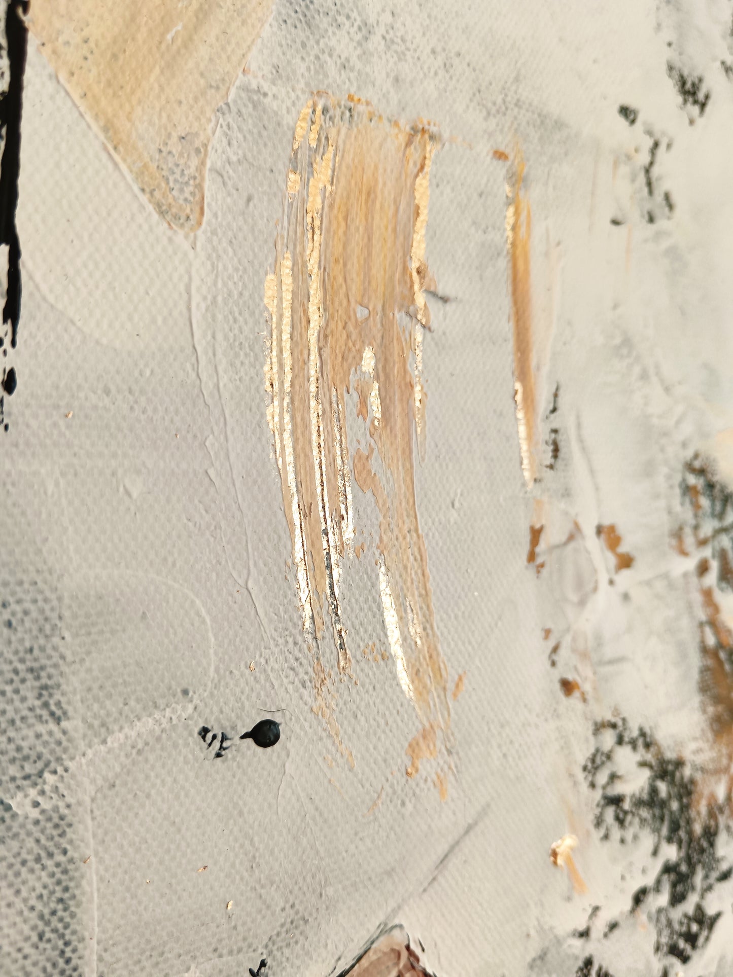 Peinture abstraite sur toile "Numéro 108" 80x80cm