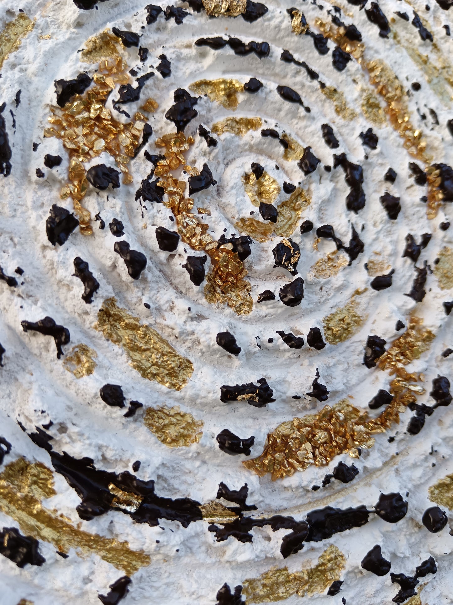 Peinture abstraite sur toile "Numéro 114" 100x50cm